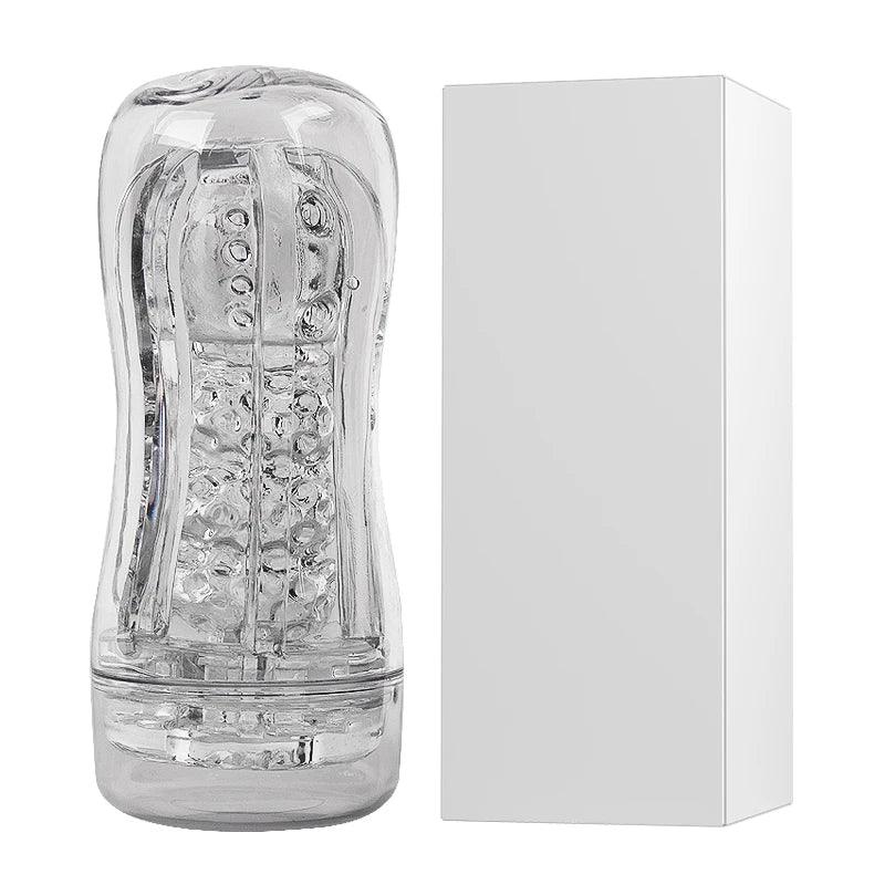 Accessories included with male pleasure device