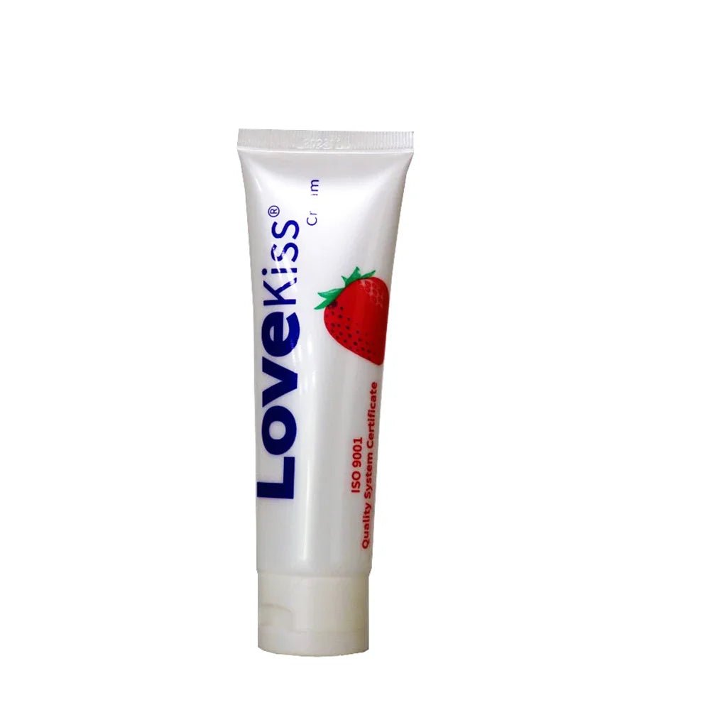 Bottle or tube of intimate lubricant front label view