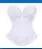 Elegant Overbust Wedding Corsets and Bustiers Lingerie – side view
