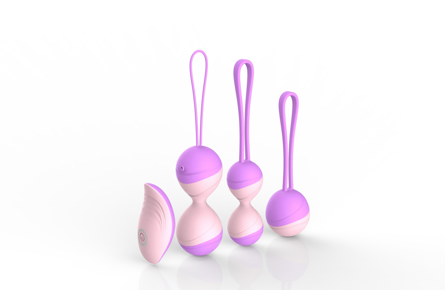App or remote control for kegel trainer