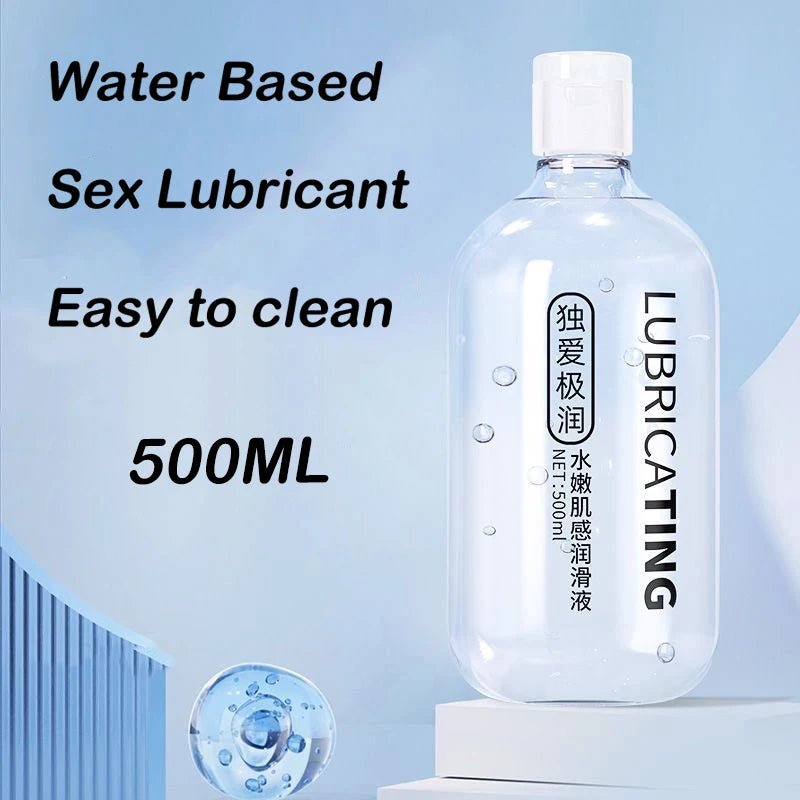 500Ml Water-Based Lube Lubricant Gel – additional product view 5