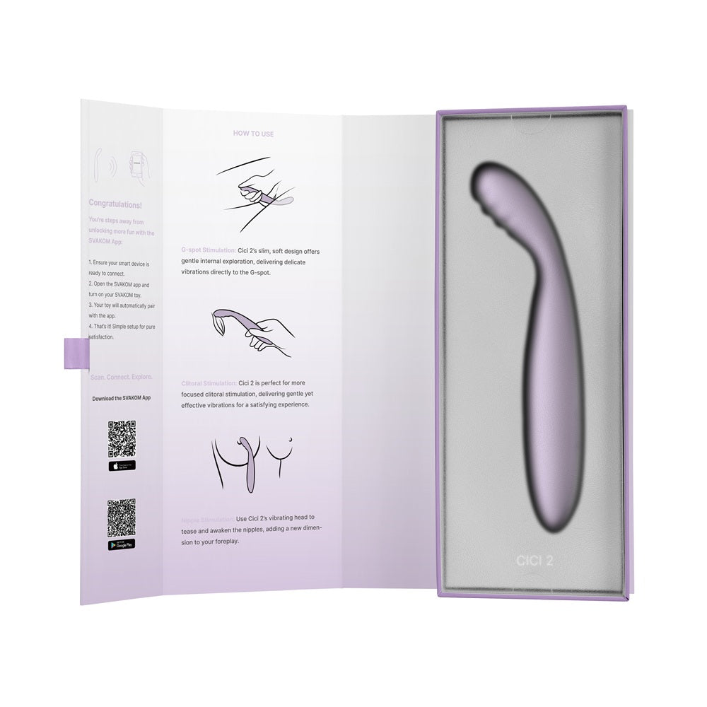 Svakom Cici 2 Flexible Head Slim Vibrator