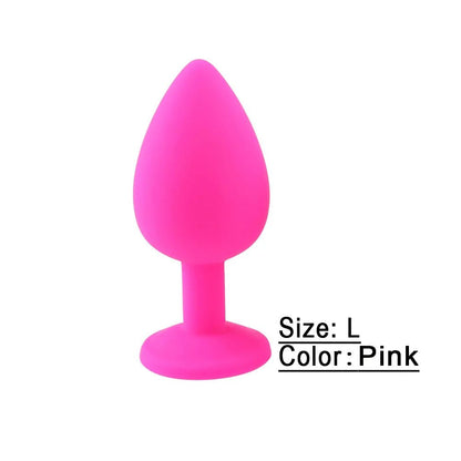 Flexibility demonstration of soft silicone plug