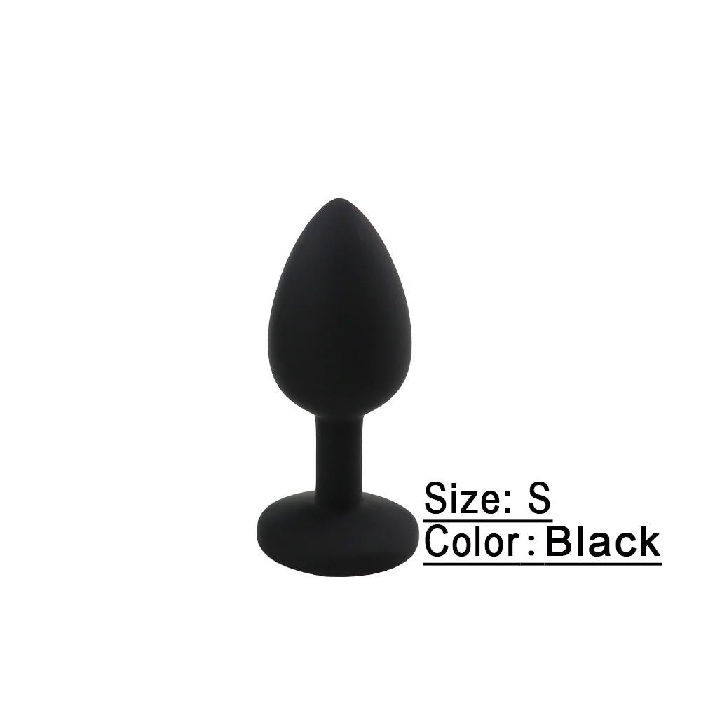 Silicone plug with included cleaning brush