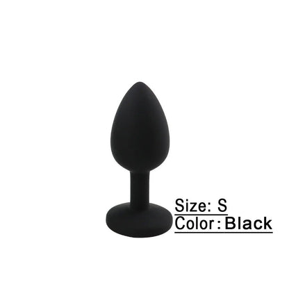 Silicone plug with included cleaning brush