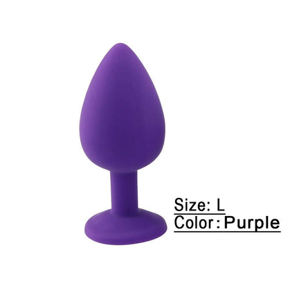 Beginner and advanced sizes of soft silicone plug