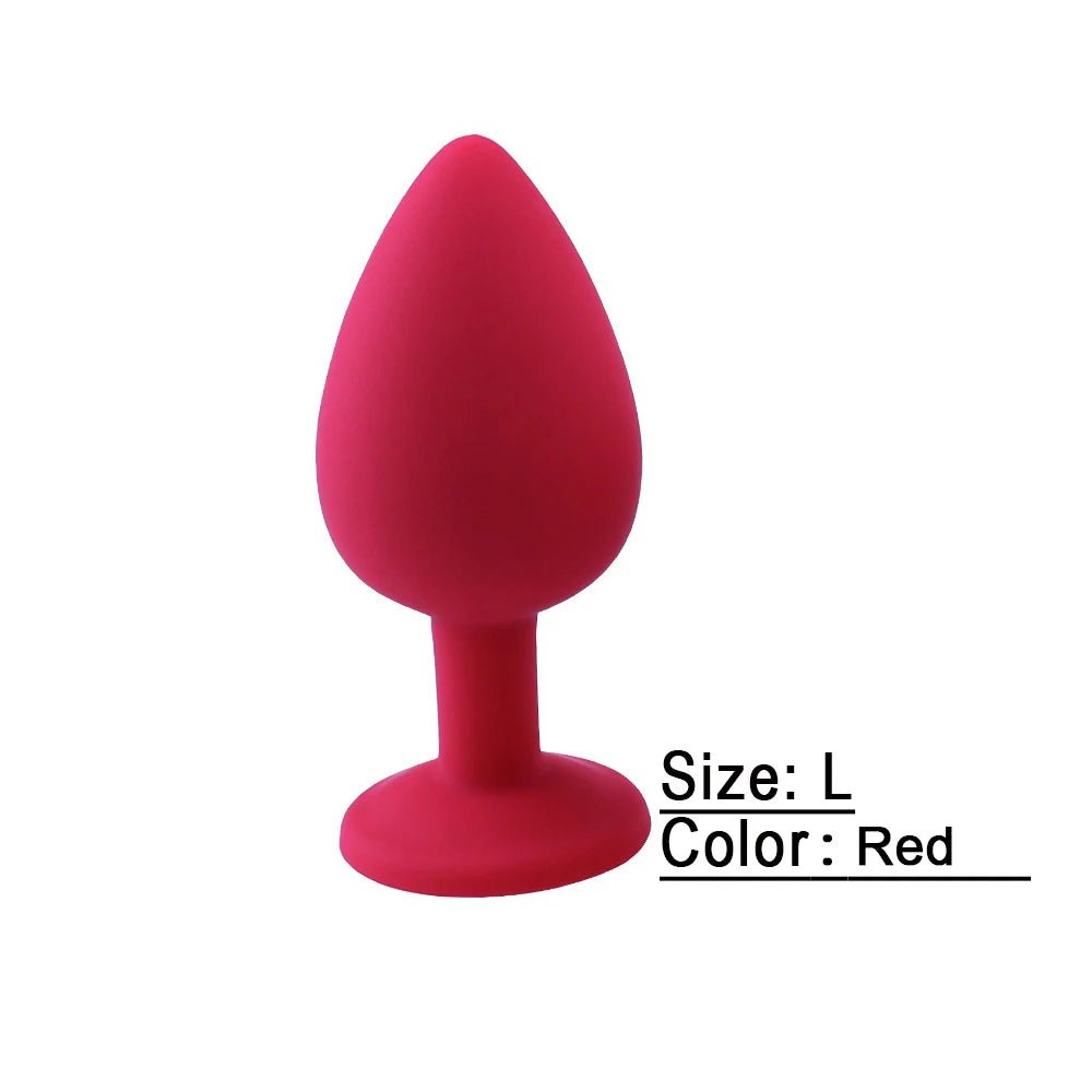 Full product overview of soft silicone plug
