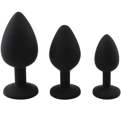 Soft silicone plug on neutral studio background