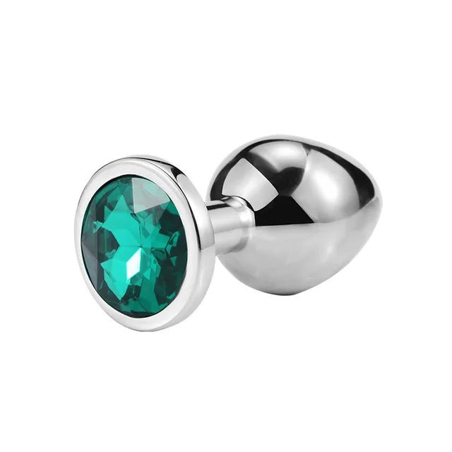 Full set of mini round steel plugs in various sizes