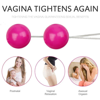 Size comparison of kegel exercise device