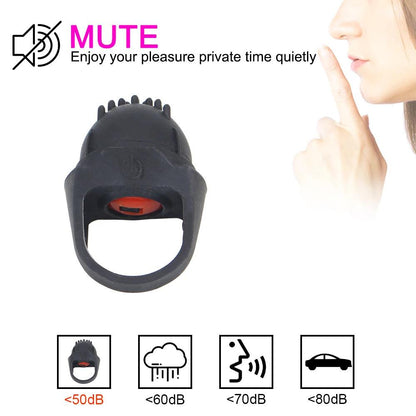 Strapon Fingers Spikes Vibrator – additional product view 3