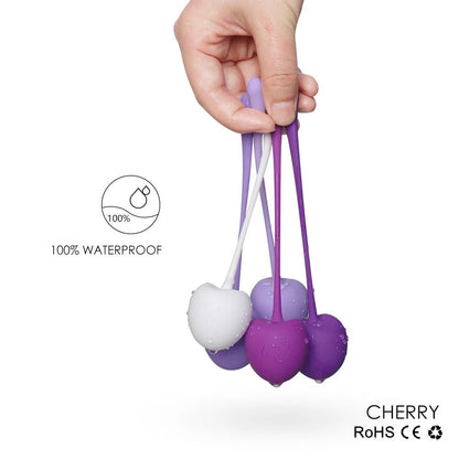 Colour and material options for kegel trainer