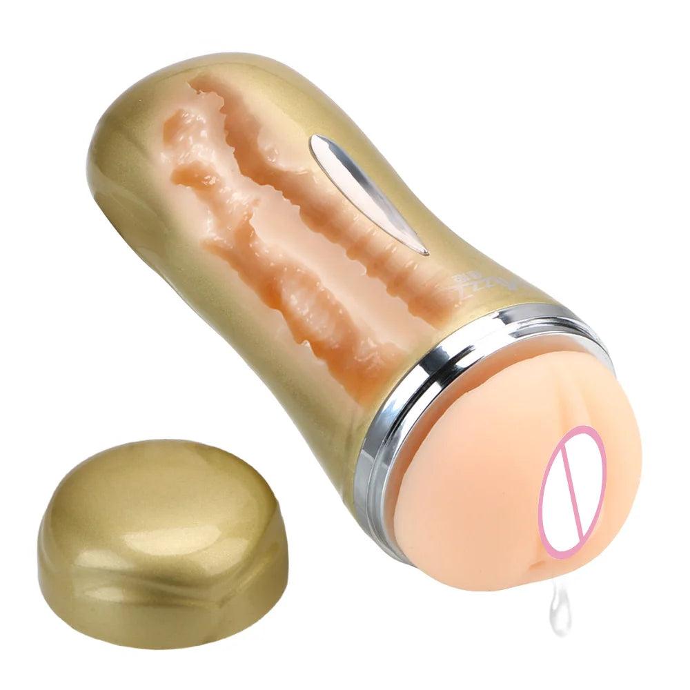 2-in-1 Dual Adult Toy For Men and Women   front product view on white background