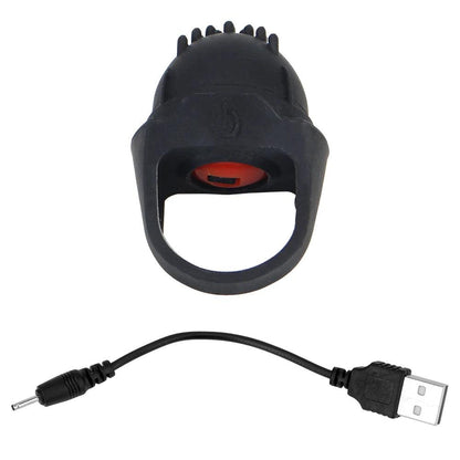 Strapon Fingers Spikes Vibrator – material detail