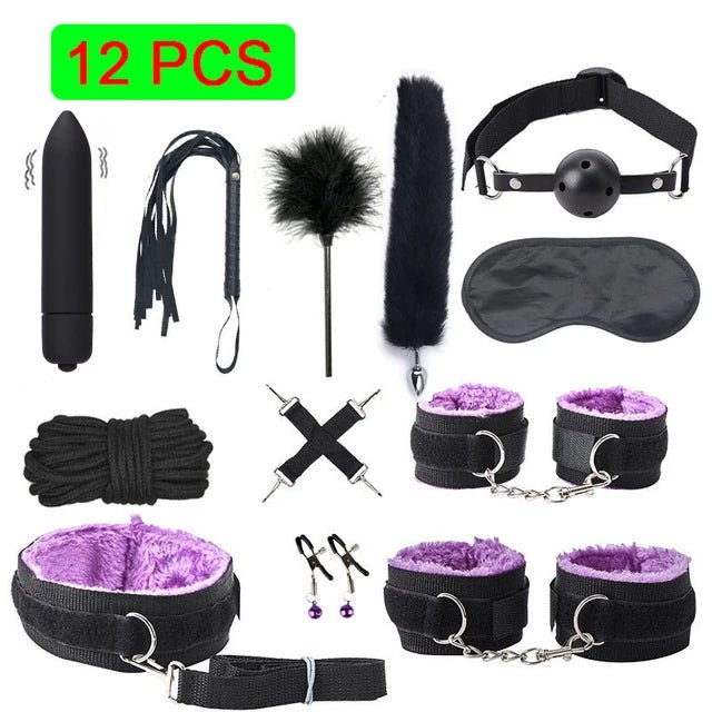 Set components arranged for display