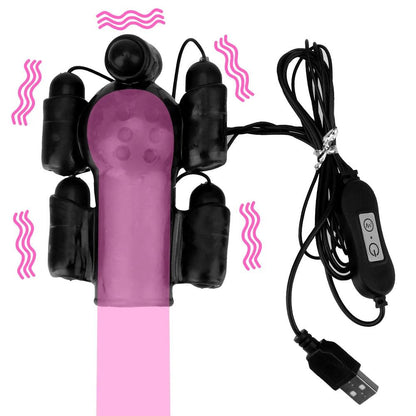 Vibrator   front product view on neutral background