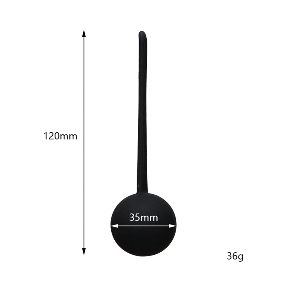 Multiple kegel ball sizes displayed together