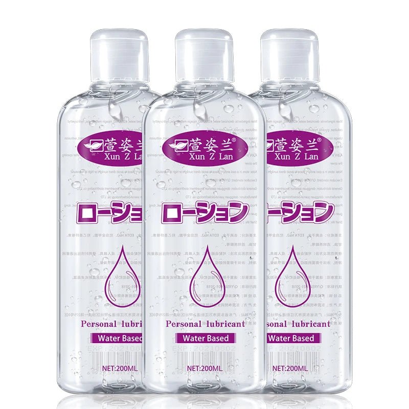 Rear label showing ingredients and instructions