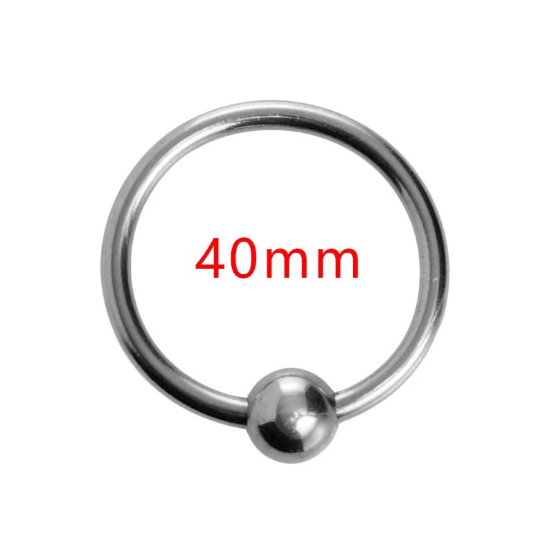 Close-up of silicone or metal ring material