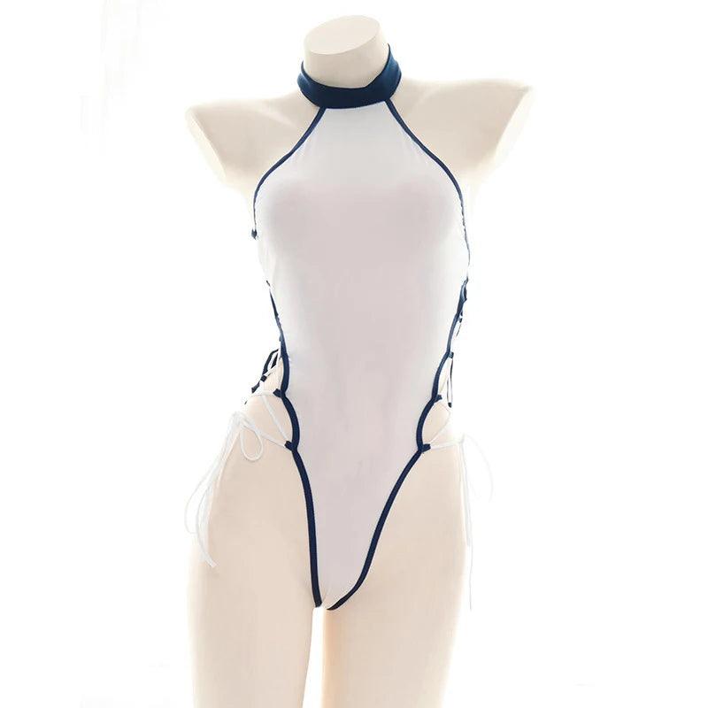 Close-up of lace, mesh, or fabric detail