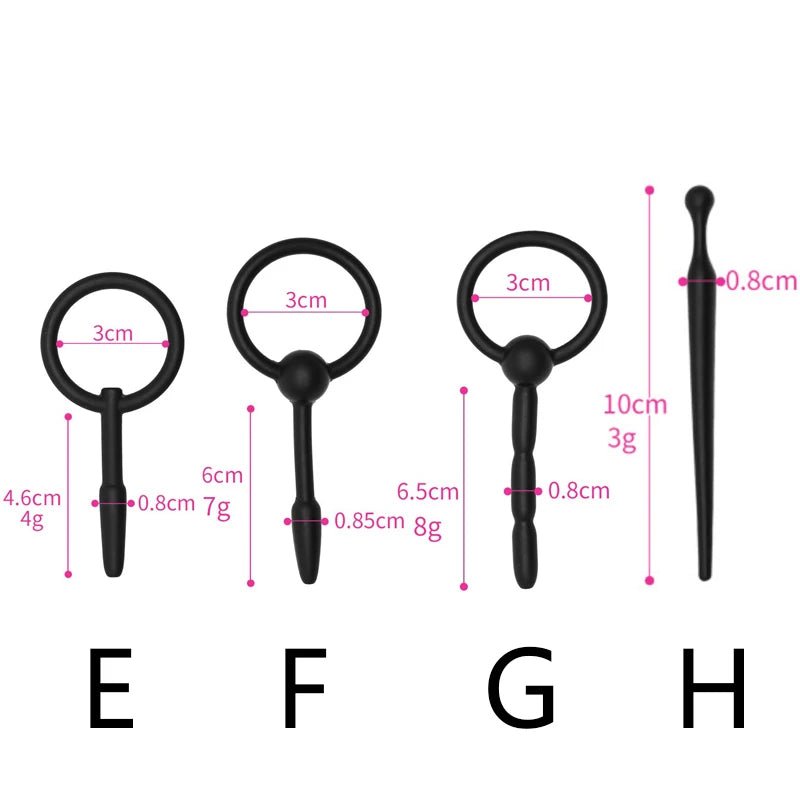 Colour options available for this adult plug