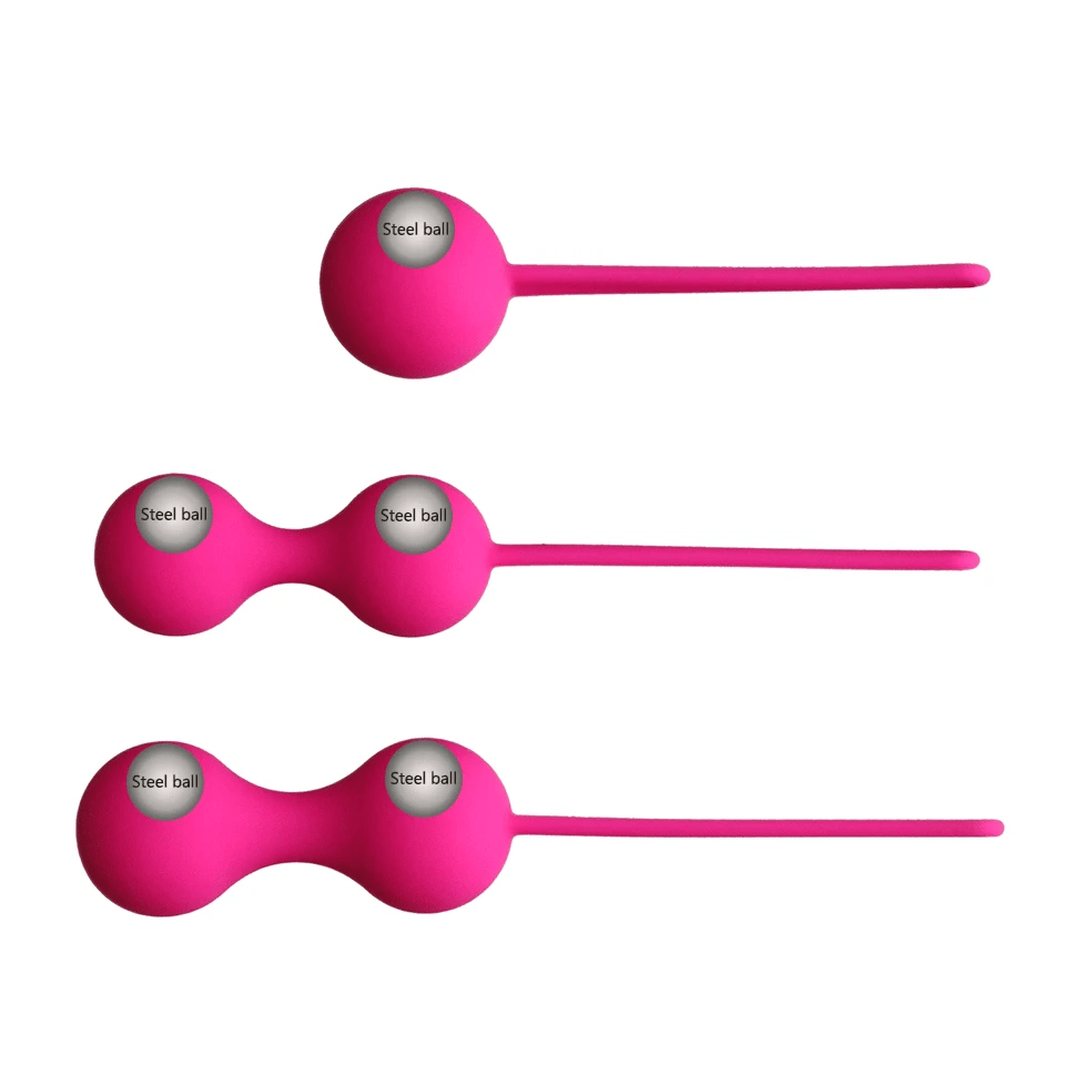 Size comparison of kegel exercise device