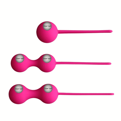 Size comparison of kegel exercise device