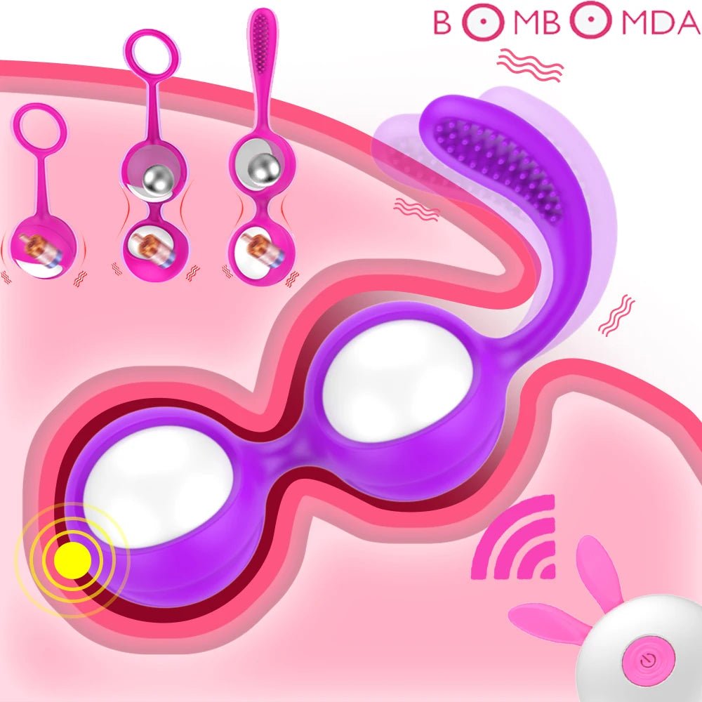Kegel exercise device   front product view