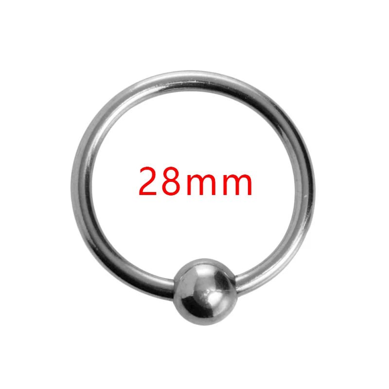 Charging port detail on vibrating ring