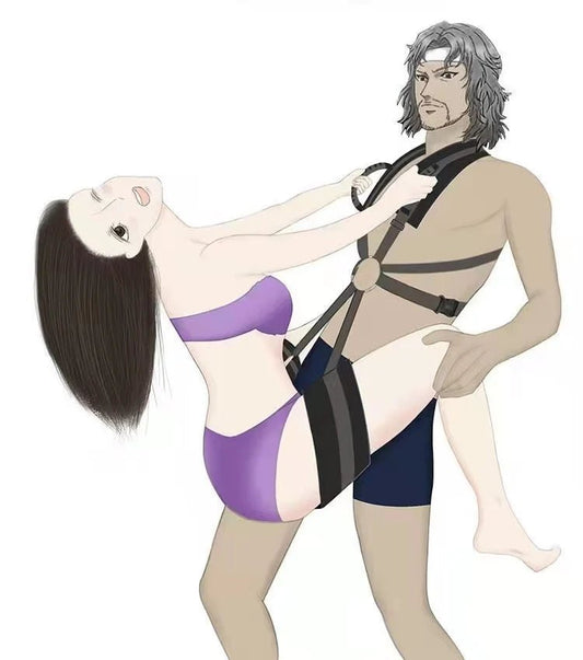 Bdsm Sex Swing Bondage Kit Handsfree Erotic Fun For Couples