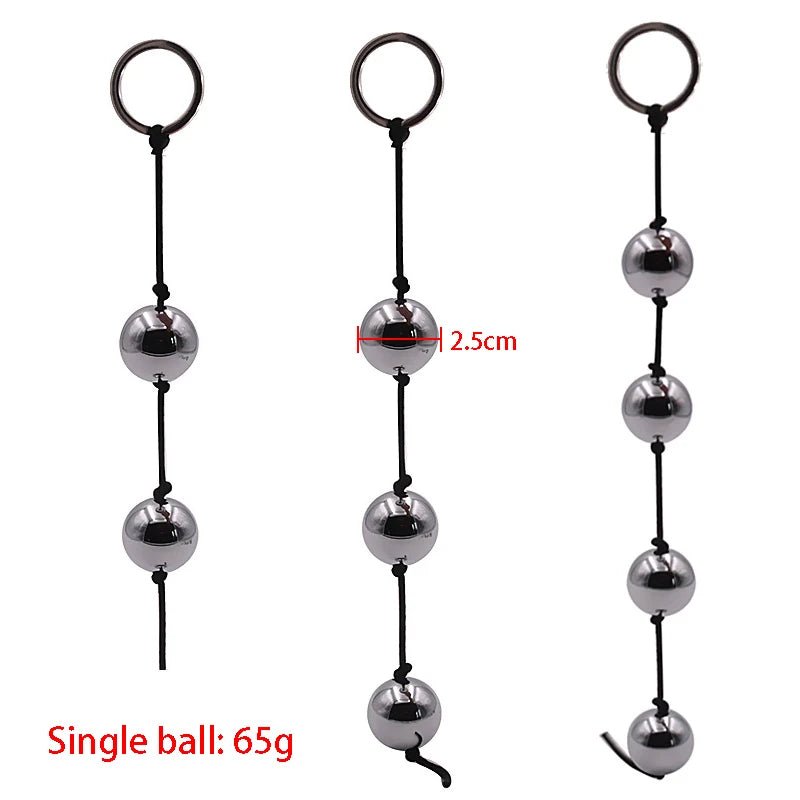 Side profile of kegel trainer showing shape