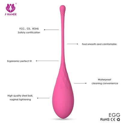 Colour and material options for kegel trainer