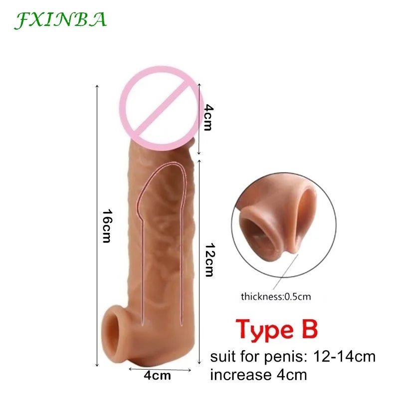 Vibrating attachment or ring on sleeve