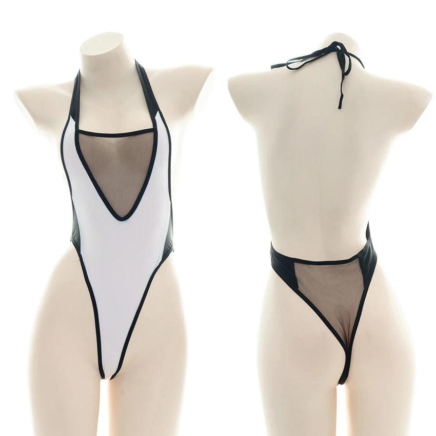 Close-up of lace, mesh, or fabric detail
