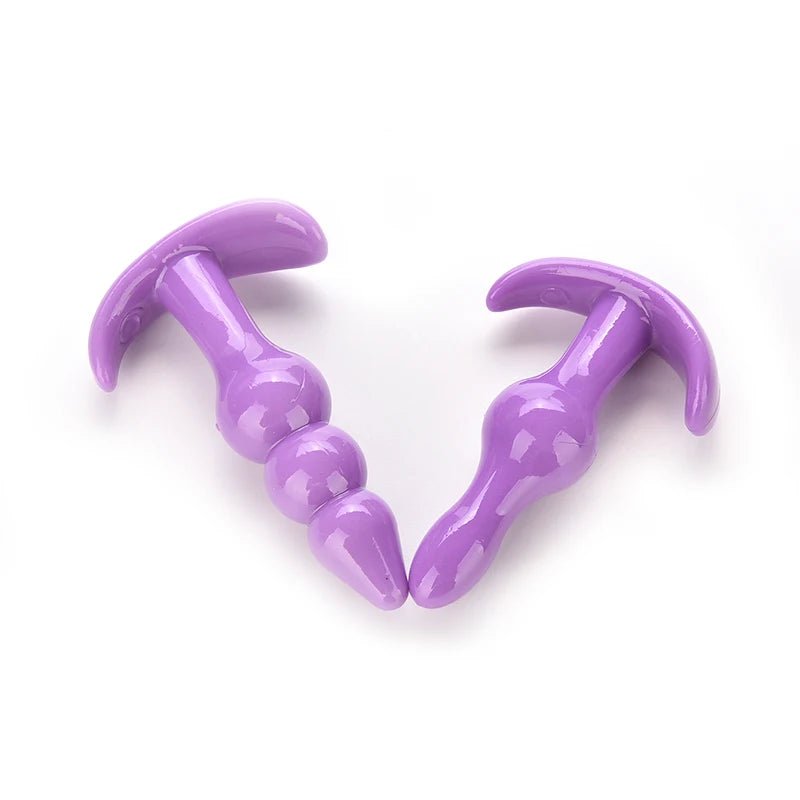 Side view of jelly plug showing tapered shape