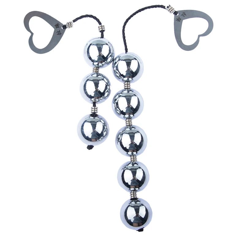 Side profile of kegel trainer showing shape