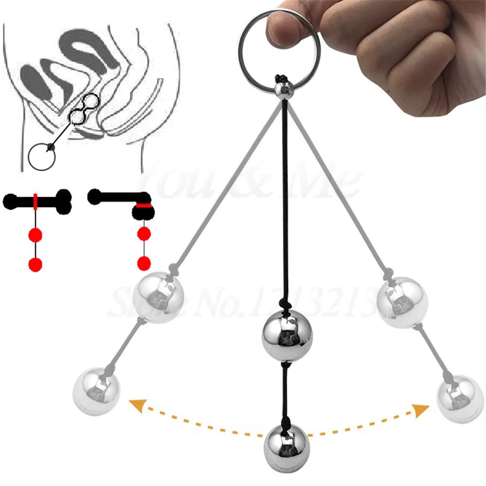 Size comparison of kegel exercise device
