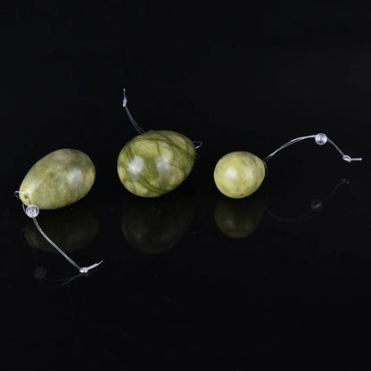 Side profile of kegel trainer showing shape