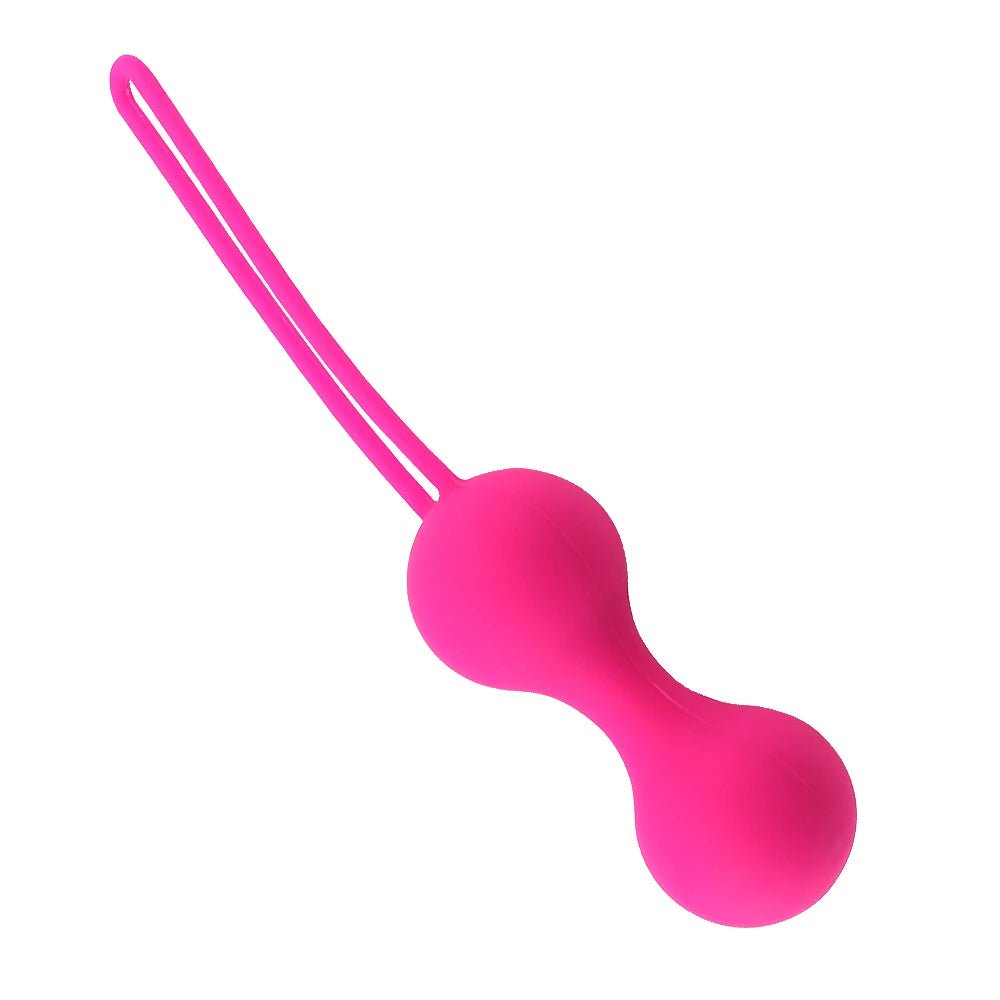Multiple kegel ball sizes displayed together