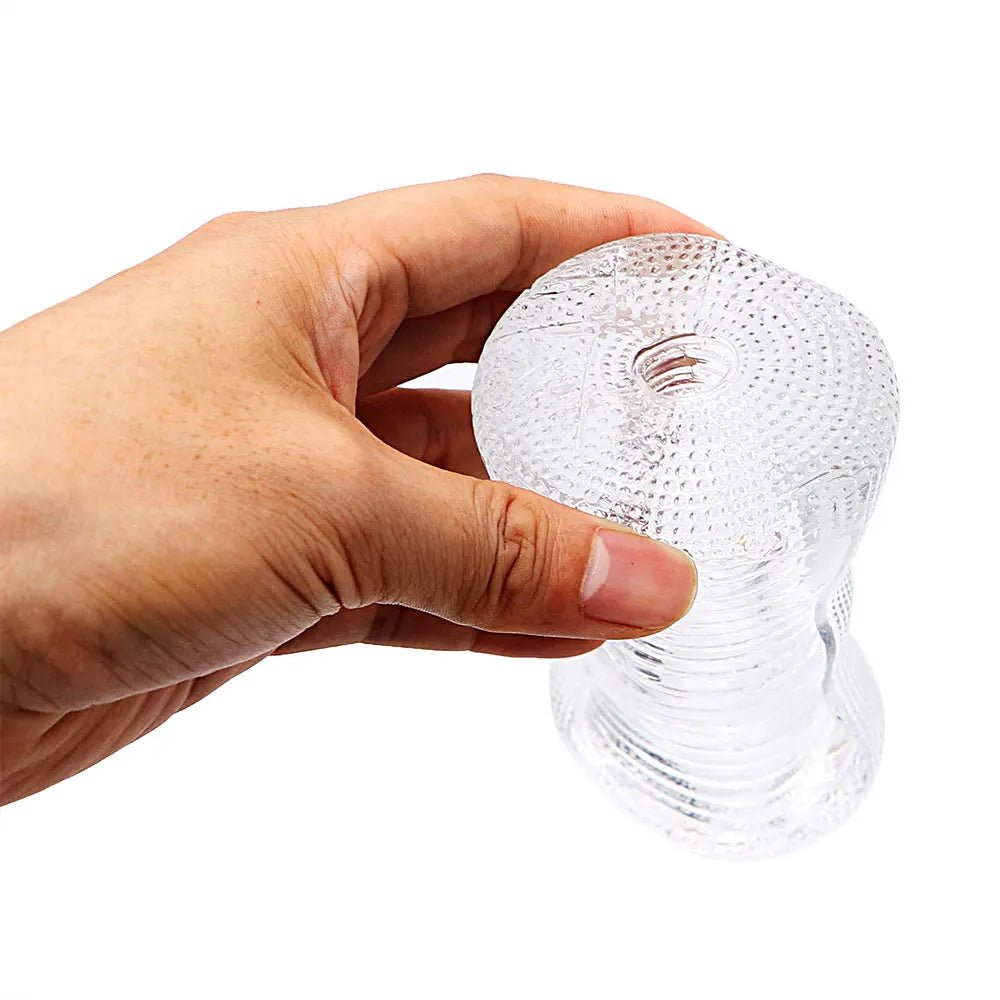 Size comparison of adult toy against ruler