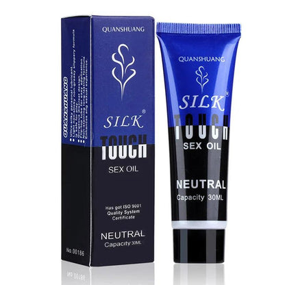 Bottle or tube of intimate lubricant   front label view