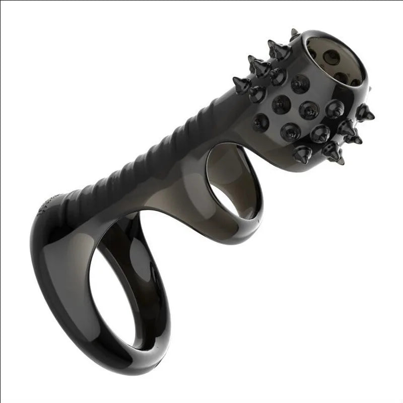 Ring with vibrator attachment detail