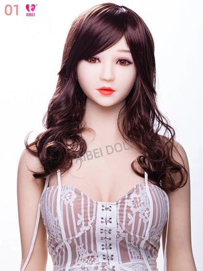 Rear view of adult companion figure