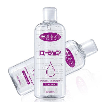 Bottle or tube of intimate lubricant   front label view