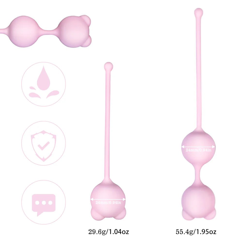 Kegel exercise device   front product view