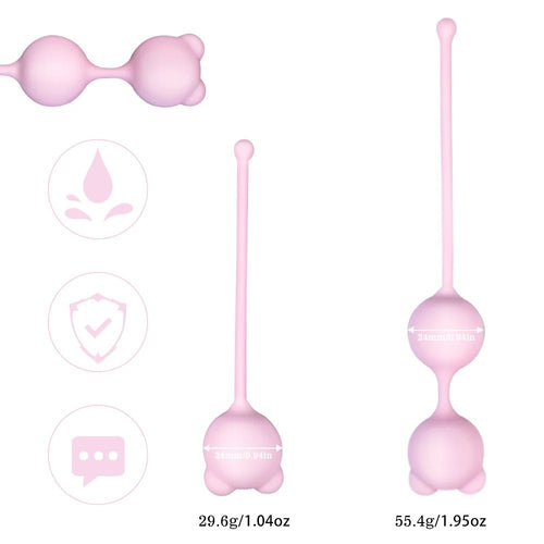 Kegel exercise device   front product view