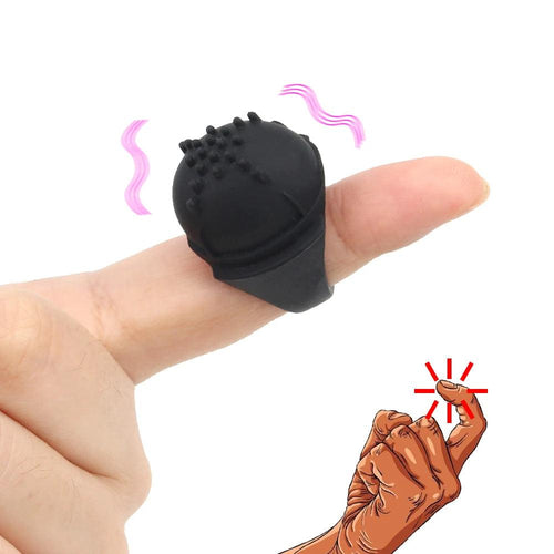 Strapon Fingers Spikes Vibrator – front product view