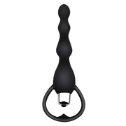 Vibrating Prostate Massager – Anal Beads & Butt Plug Toy for Beginners – vibration settings