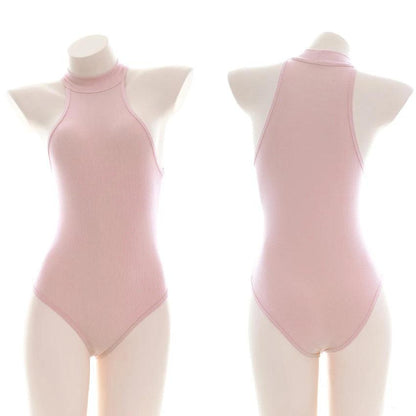 Side view of lingerie showing silhouette