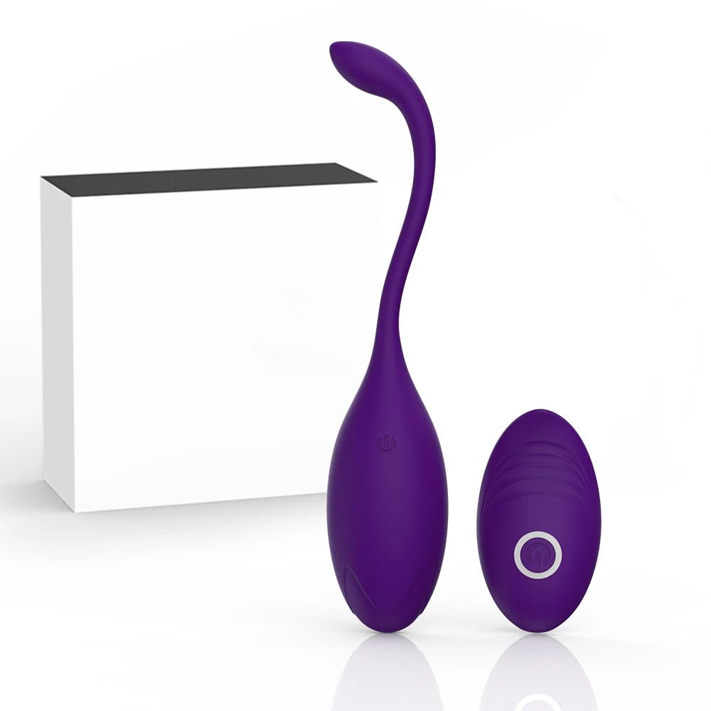 Close-up of silicone material on kegel device